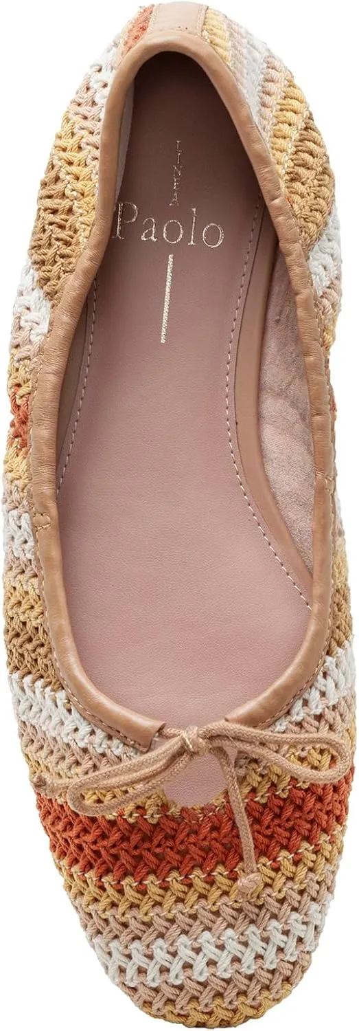 Linea Paolo - Mila - Womens Ruched Top Line Ballet Flats