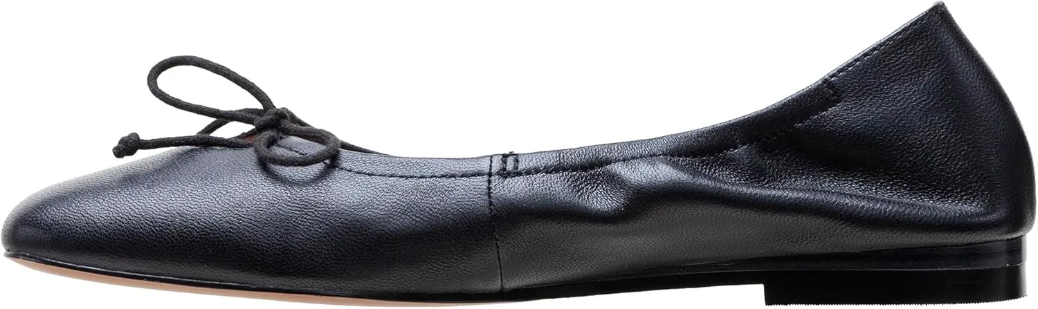 Linea Paolo - Mila - Womens Ruched Top Line Ballet Flats