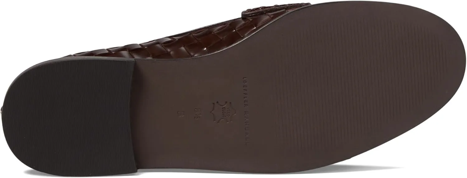Loeffler Randall Women's Rachel Woven Leather Loafers