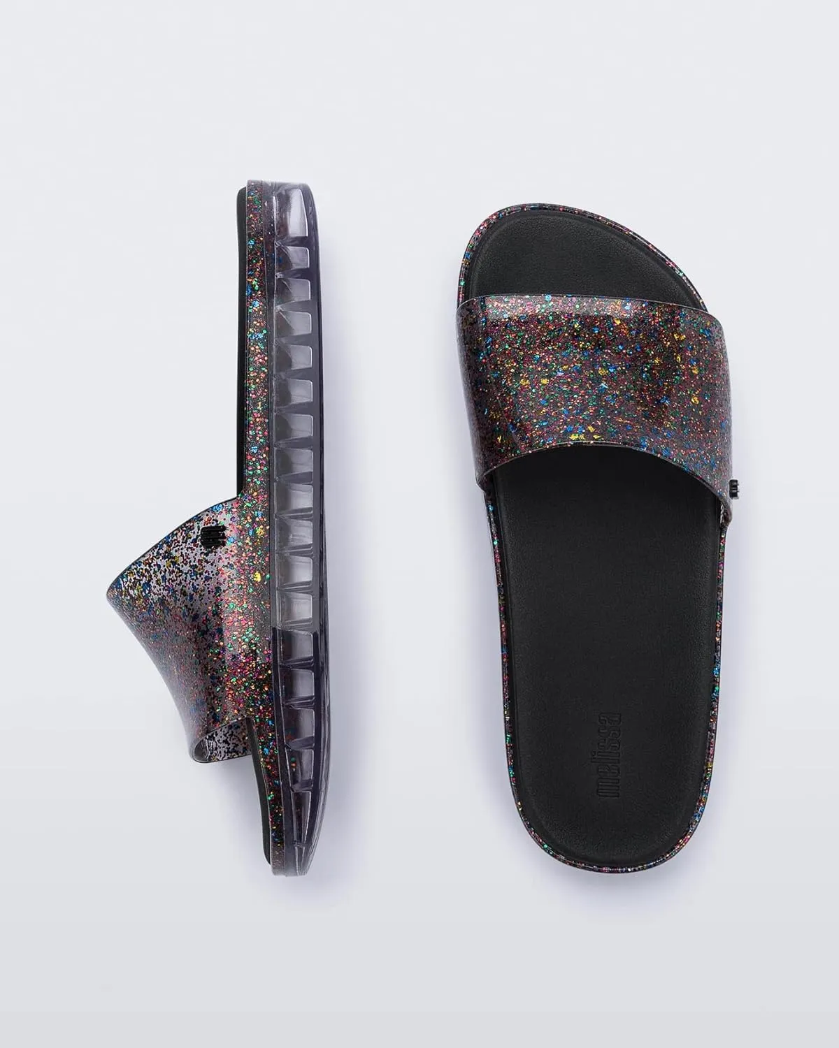 Melissa Next Gen Beach Jelly Slides for Women - Super Soft and Flexible, Stylish Slip-on Vegan Jelly Sandals, Flip Flops with Open Toe Design