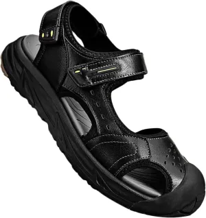 Men's Hiking Trekking Walking Sandals Comfortable Outdoor Breathable Water Shoes Closed Toe Sports Sandals