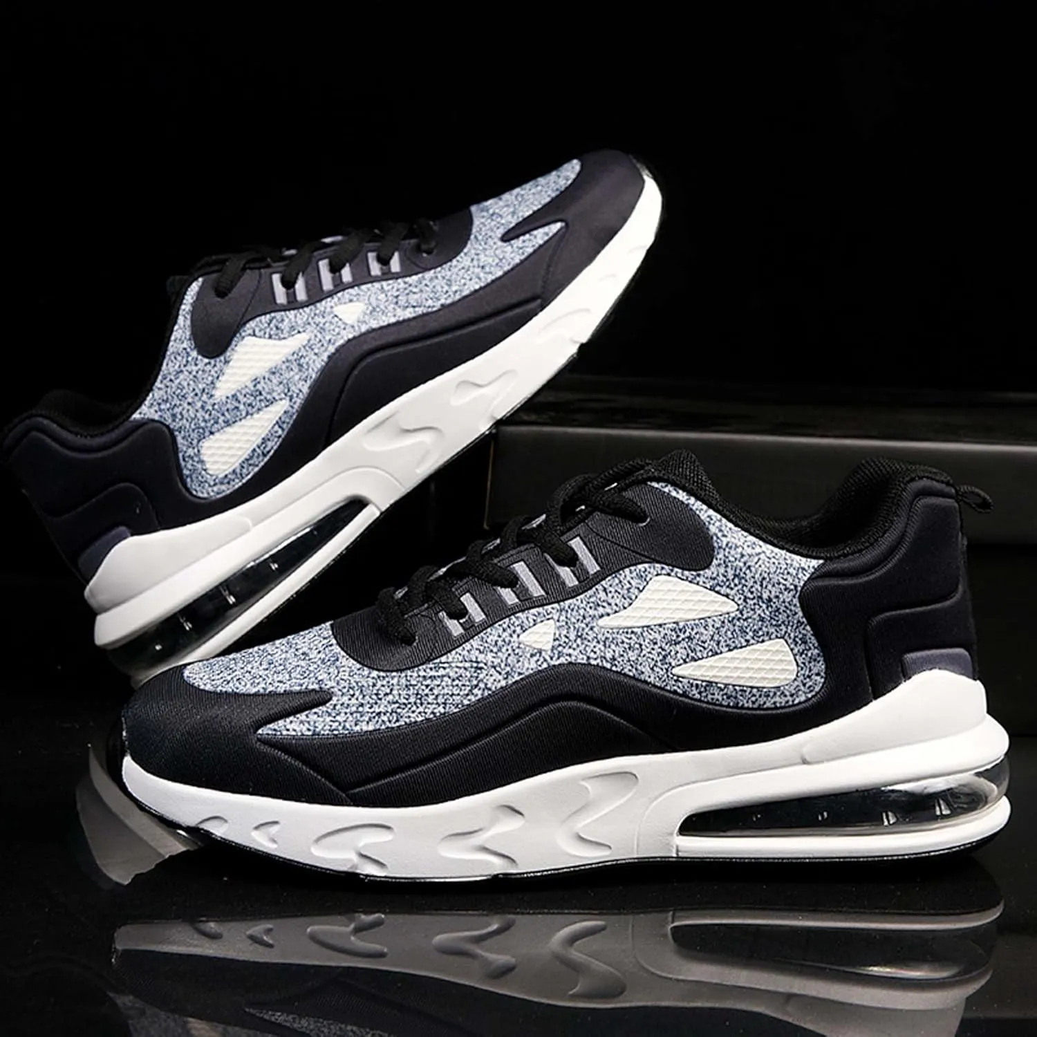 Men's Lightweight Running Shoes Fashion Skateboarding Shoes Outdoor Non-slip Casual Walking Shoes Shoes Comfortable Fashion Sneakers