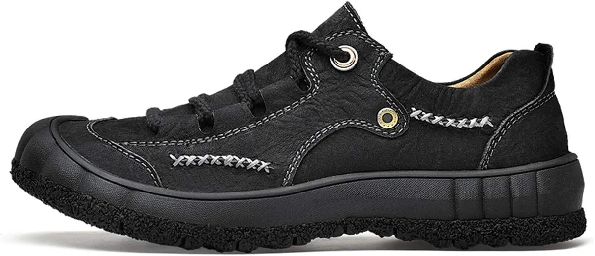 Men's Outdoor Walking Shoes High-Traction Grip Athletic Hiking Trekking Sneaker
