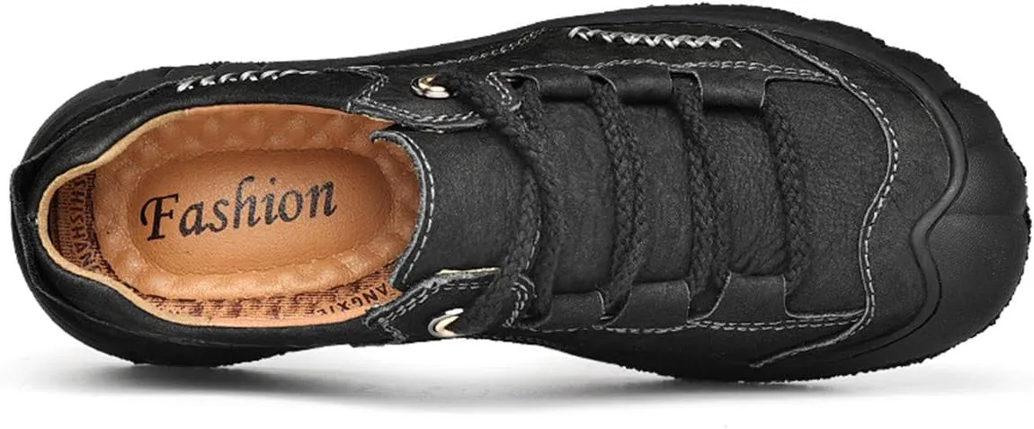 Men's Outdoor Walking Shoes High-Traction Grip Athletic Hiking Trekking Sneaker
