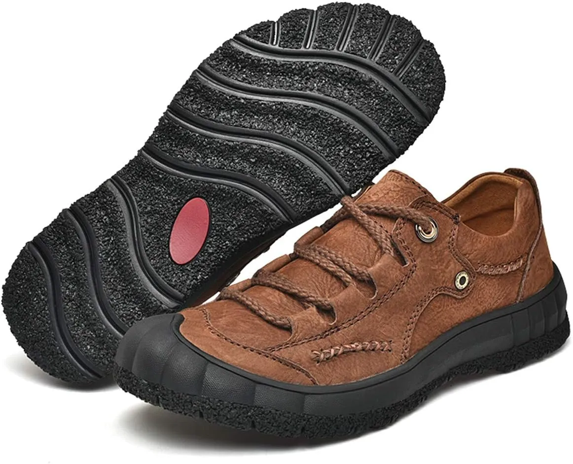 Men's Outdoor Walking Shoes High-Traction Grip Athletic Hiking Trekking Sneaker