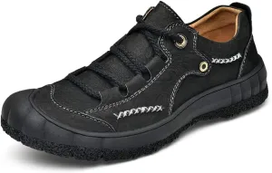 Men's Outdoor Walking Shoes High-Traction Grip Athletic Hiking Trekking Sneaker