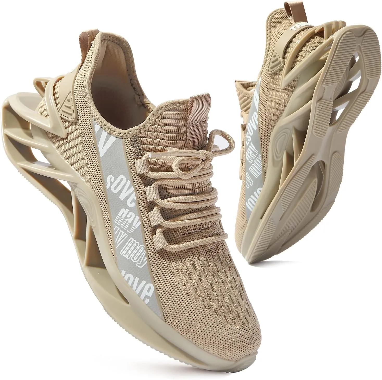 Men's Running Sports Walking Shoes Mesh Lightweight Breathable Athletic Jogging Fashion Sneakers Sneakers Tennis Blade