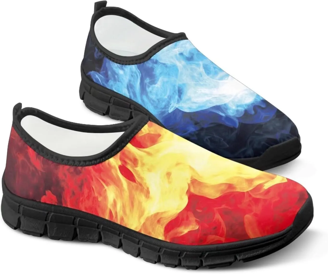 Mens Slip On Casual Shoes Sneakers Cool Animal Walking Shoes for Men