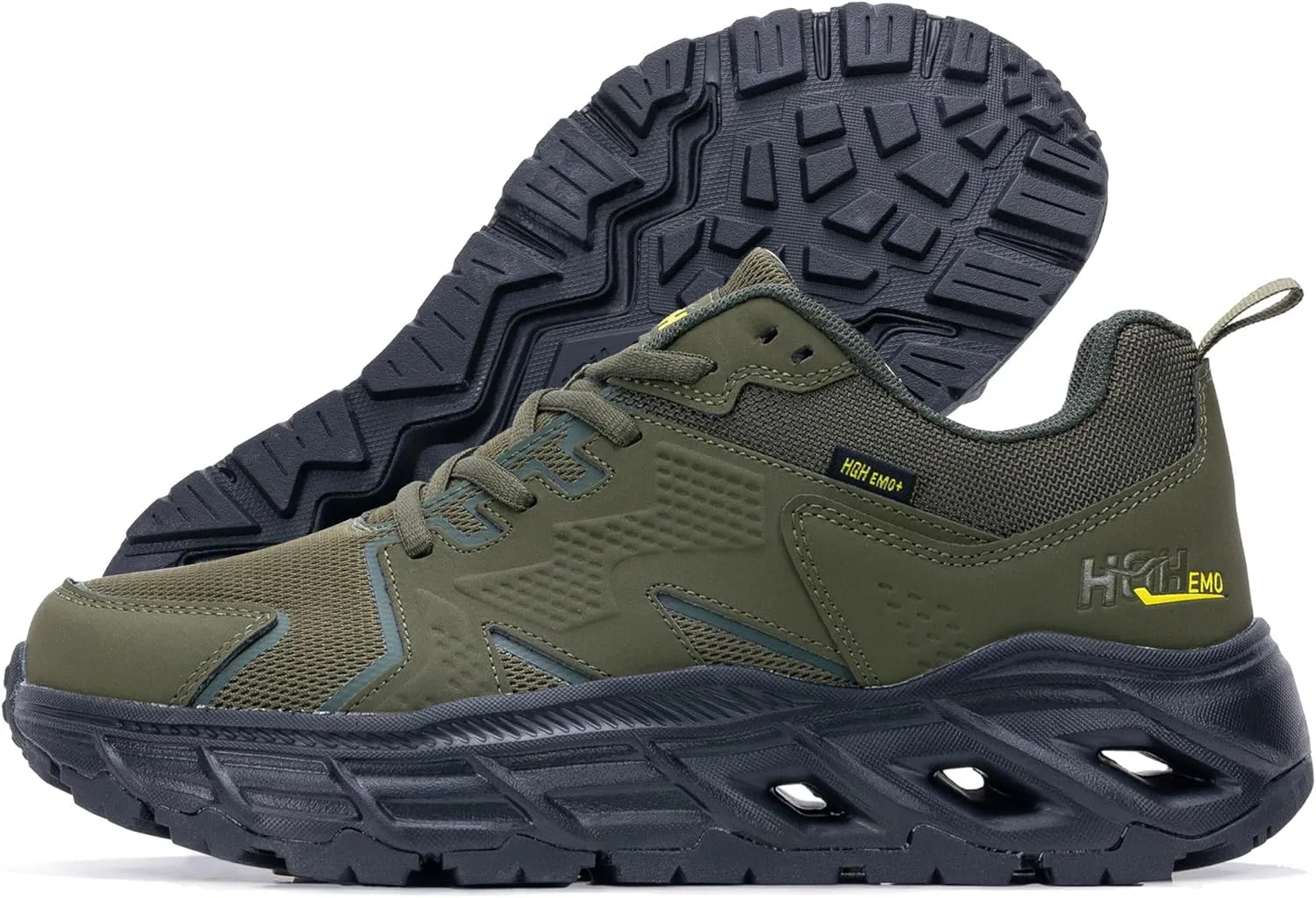 Mens Trail Running Shoes FALKON 1.0 Hiking Sneakers Athletic Sport Workout Shoes for Outdoor