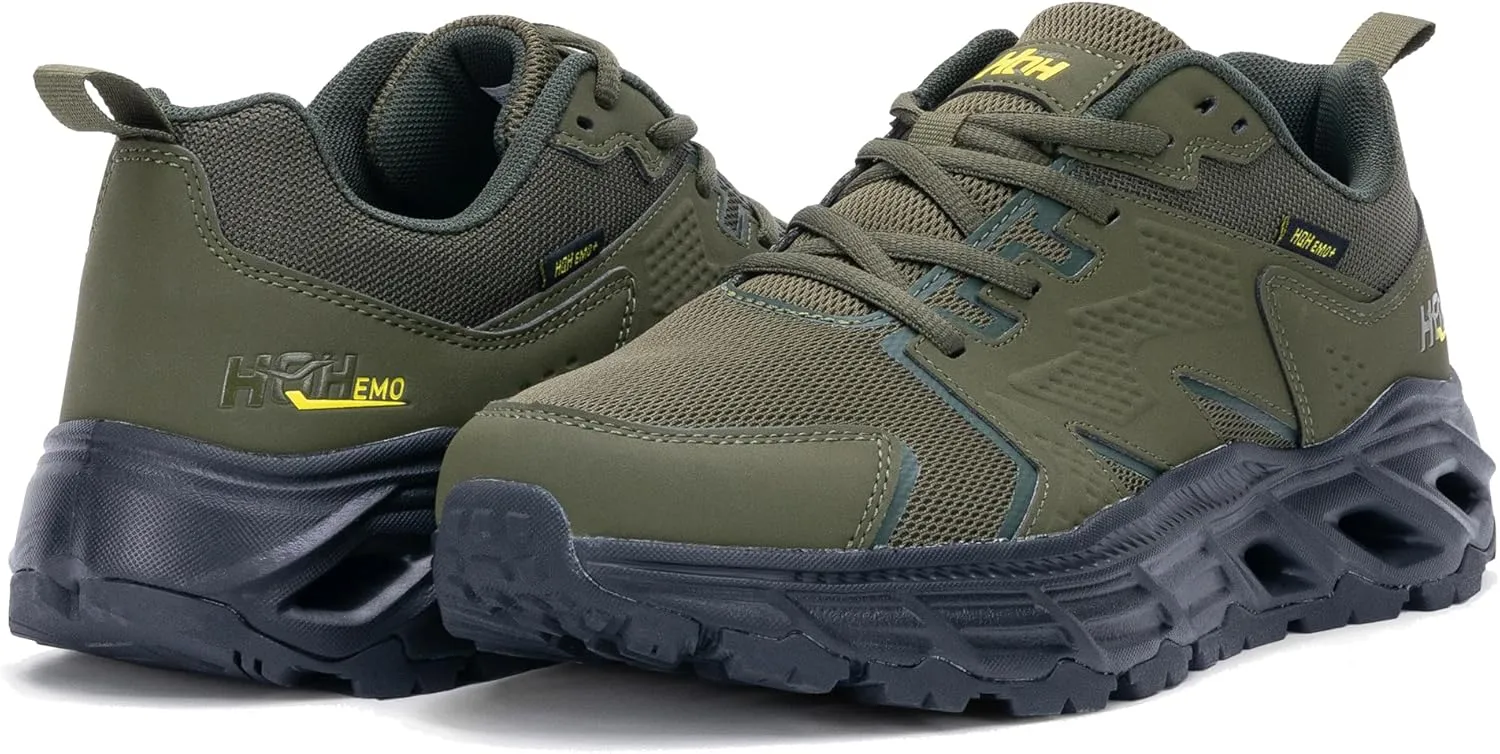 Mens Trail Running Shoes FALKON 1.0 Hiking Sneakers Athletic Sport Workout Shoes for Outdoor