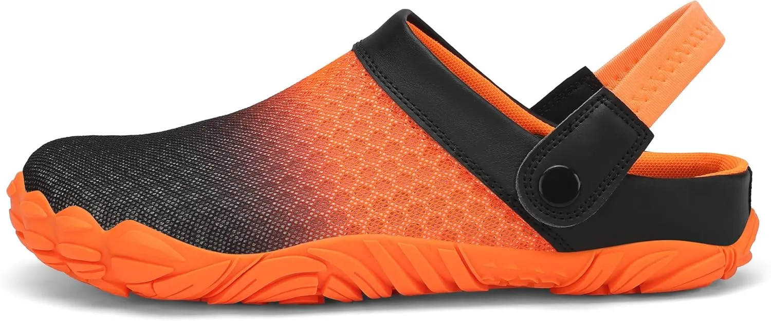 Mishansha Men's Barefoot Shoes Mesh Clogs Lightweight Breathable Hiking Sneakers Slip on Sandals Water Shoes
