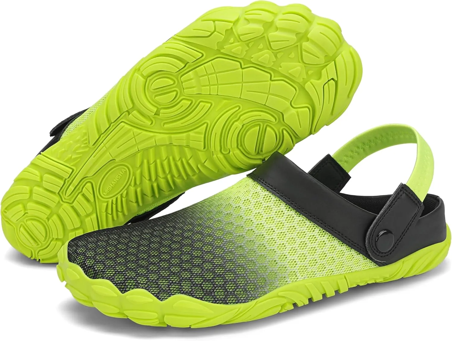 Mishansha Men's Barefoot Shoes Mesh Clogs Lightweight Breathable Hiking Sneakers Slip on Sandals Water Shoes
