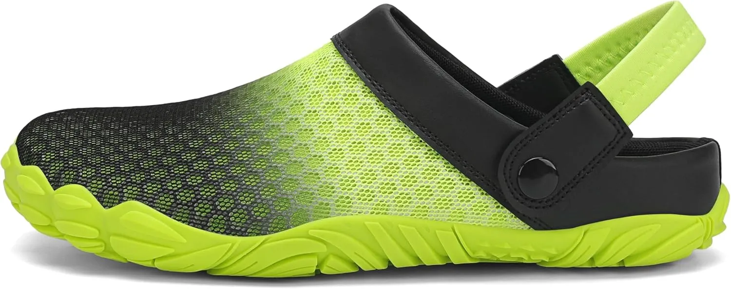 Mishansha Men's Barefoot Shoes Mesh Clogs Lightweight Breathable Hiking Sneakers Slip on Sandals Water Shoes