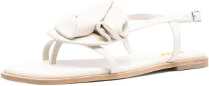 miss left Women Open Split Toe Floral Comfortable Flat Sandals Slingback Slip on Summer Beach Vacation Casual Walking Shoes Size 4-16 US