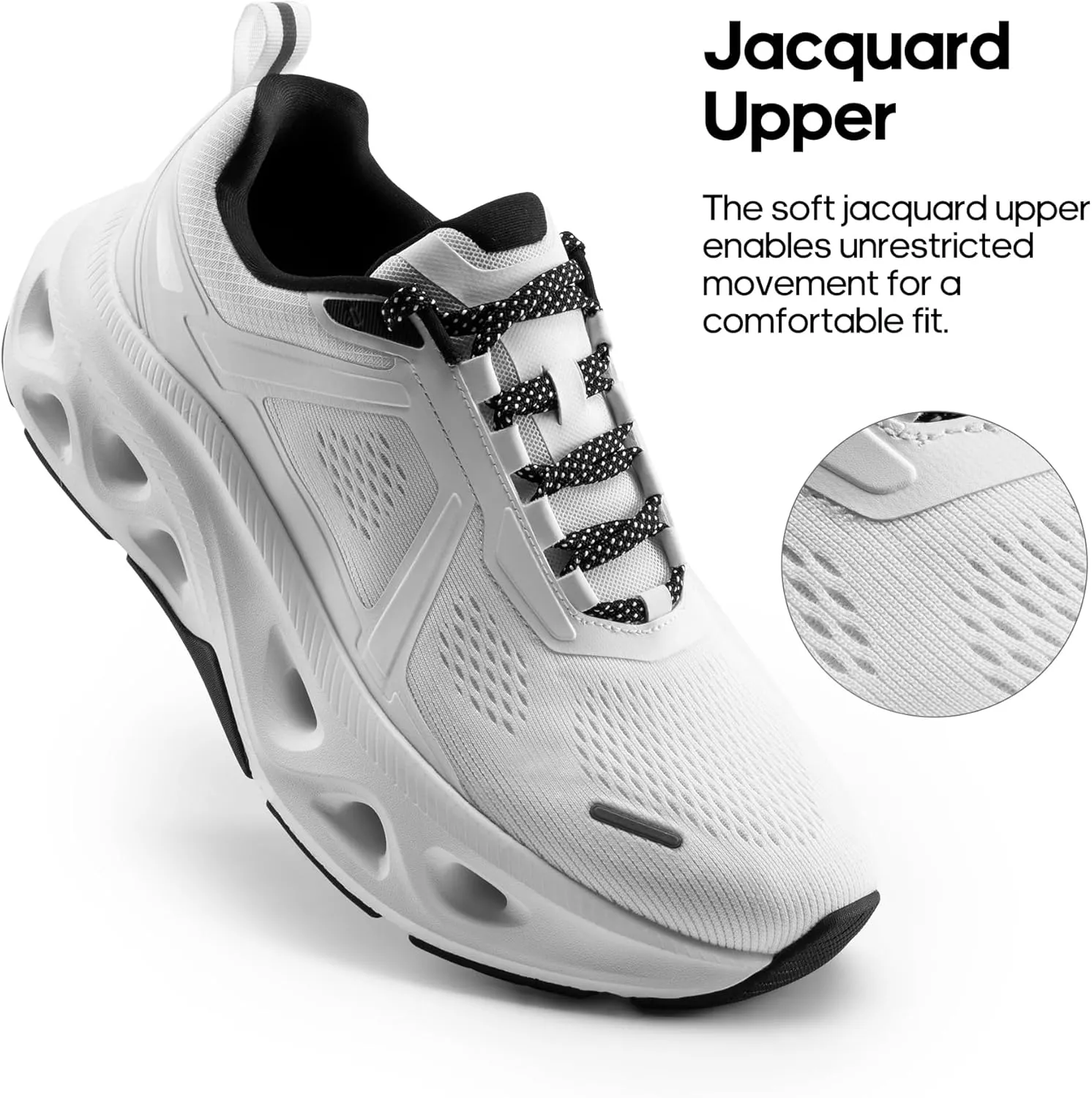 NORTIV 8 Men's Comfortable Walking Shoes MovePropel Athletic Breathable Gym Workout Tennis Jogging Cross Training Non Slip Fashion Running Sneakers