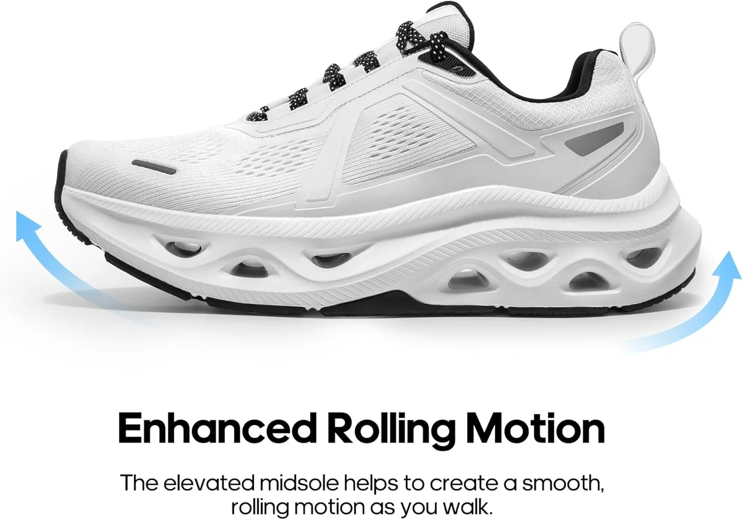 NORTIV 8 Men's Comfortable Walking Shoes MovePropel Athletic Breathable Gym Workout Tennis Jogging Cross Training Non Slip Fashion Running Sneakers