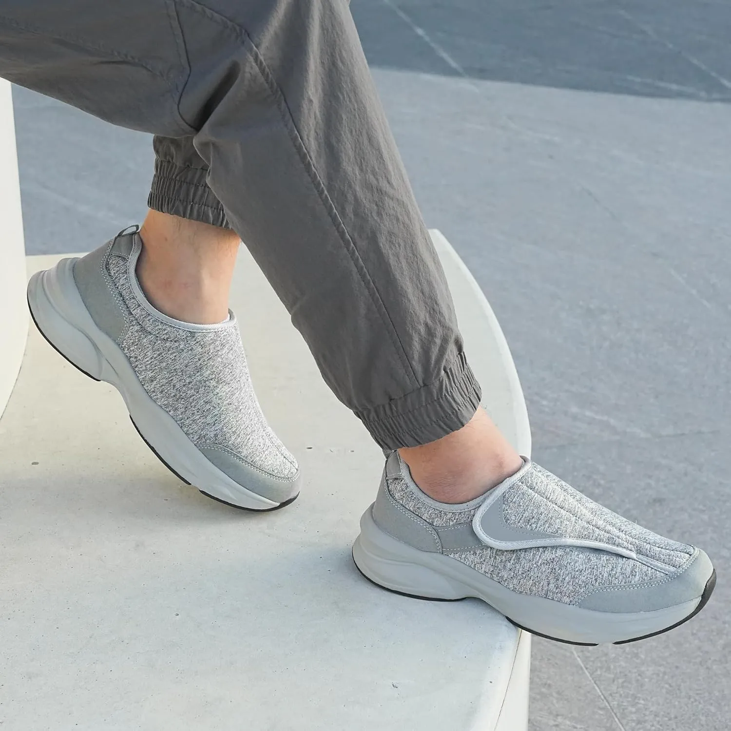Ortho rest Men Diabetic Shoes Swollen Feet Diabetes Walking Shoes Arch Support Orthopedic Sneakers