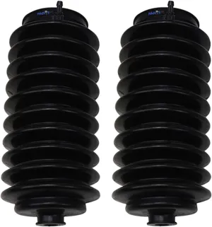 PartsW - 2pc Steering Kit Rack and Pinion Bellow Boots for Acura CL, TL, Vigor/Honda Accord, Odyssey, Prelude/Isuzu Oasis