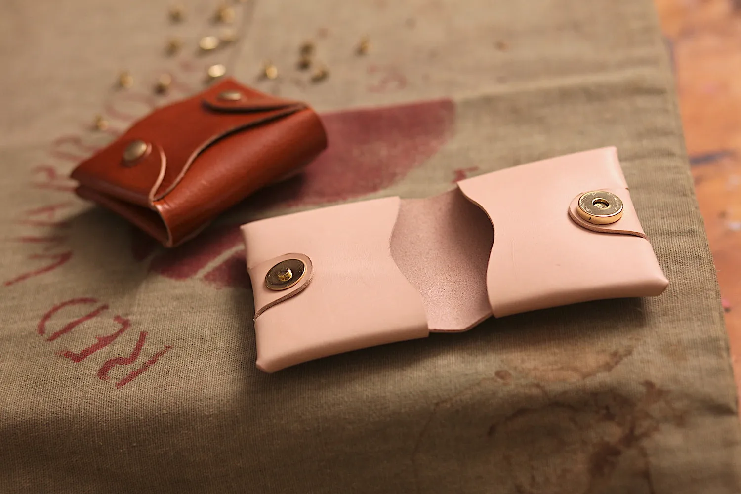 PATTERN: Folded Folded Rivet Bifold