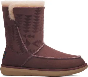 PENDLETON Women’s Sunset Boots - Plush Shearling Lining, Suede Upper, Comfort Mid-Calf Design