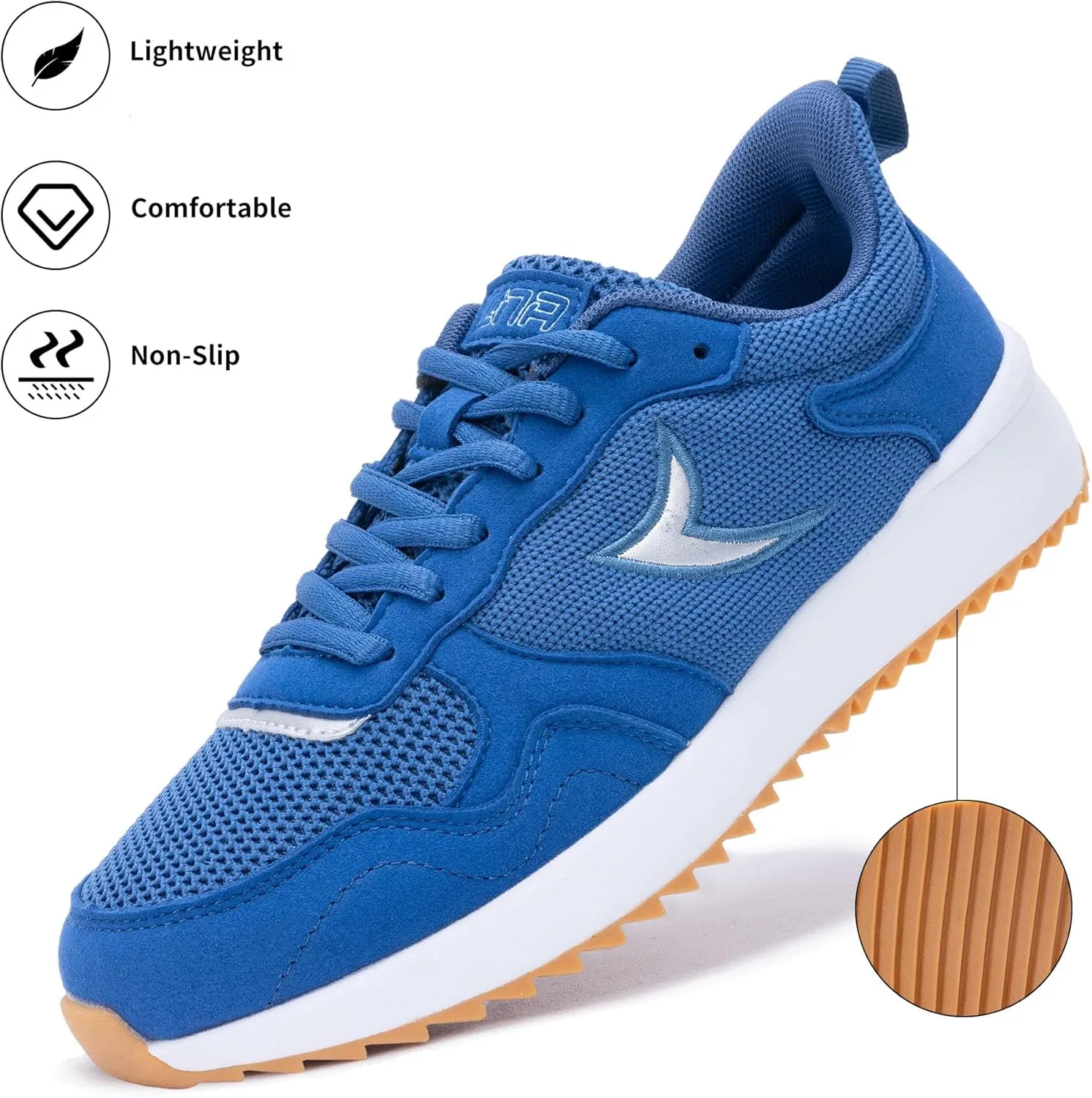 PERSOUL Women's Fashion Sneakers Comfortable Womens Walking Shoes Lightweight Style Tennis Shoes for Casual Daily Workout Shoes US Size 6-11