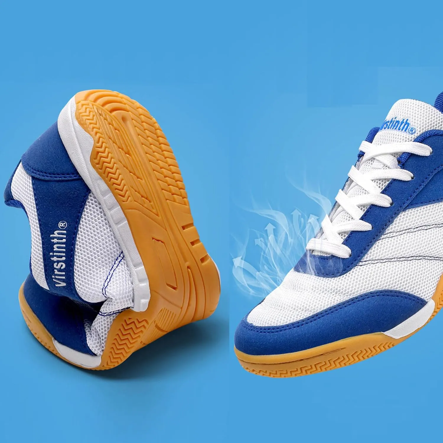 Pickleball Shoes for Women Men Sneakers Non-Slip Cushioning Breathable