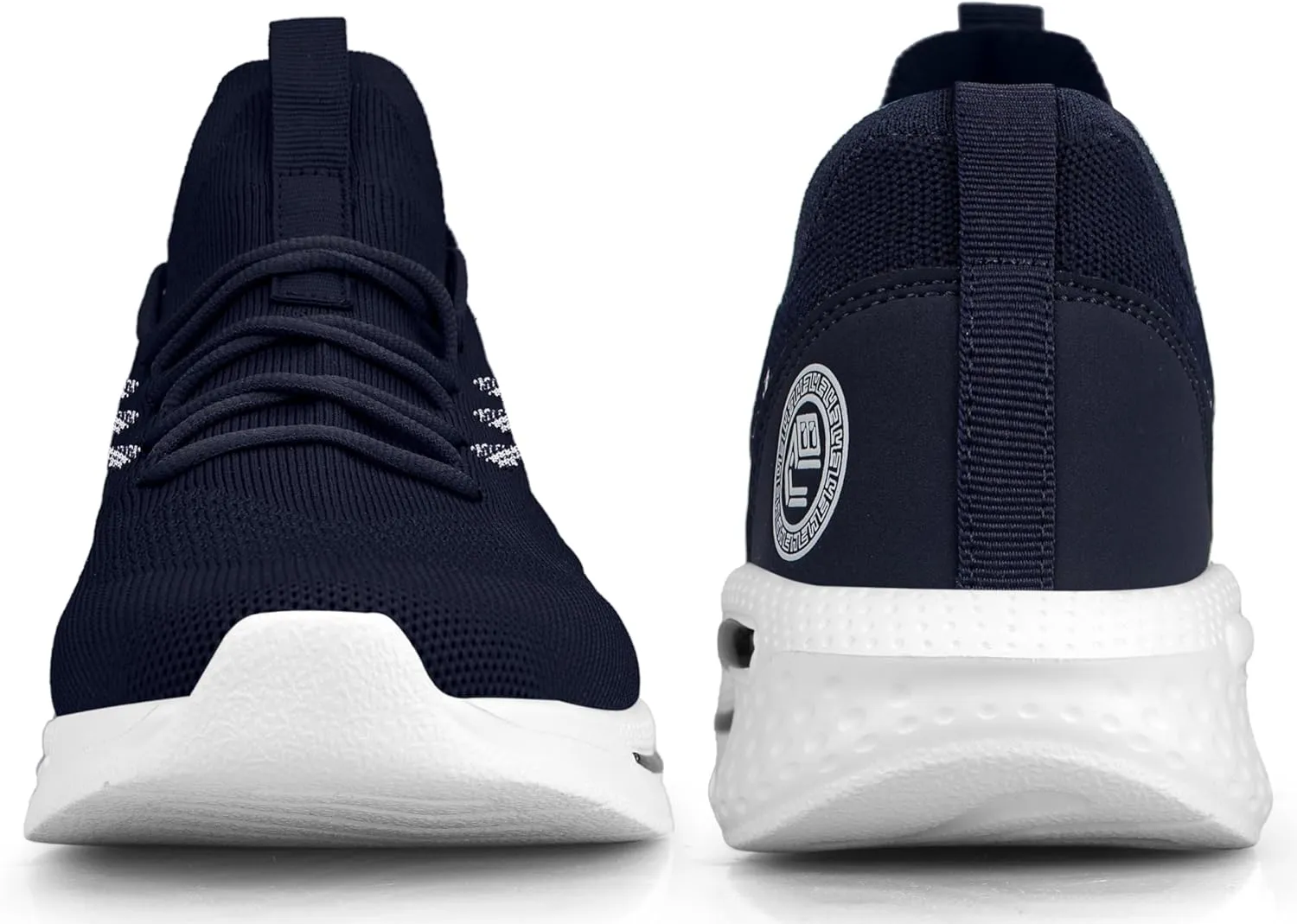 Pujcs Men Sneakers Lightweight Running Shoes for Men Slip on Walking Shoes Mesh Comfortable Atheletic Shoes for Tennis Gym Workout