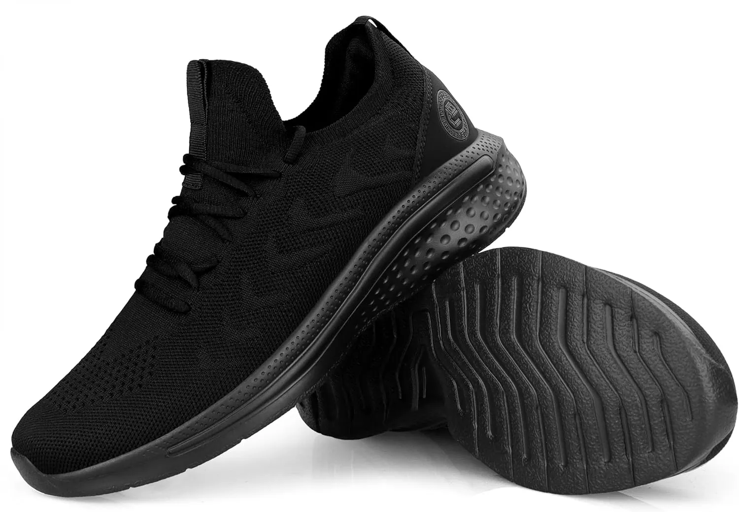 Pujcs Men Sneakers Lightweight Running Shoes for Men Slip on Walking Shoes Mesh Comfortable Atheletic Shoes for Tennis Gym Workout