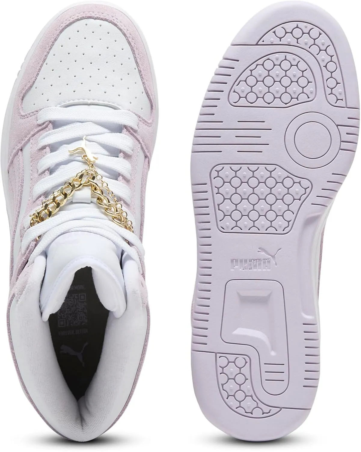 PUMA Women's Rebound Layup Mid Shoes Sneaker