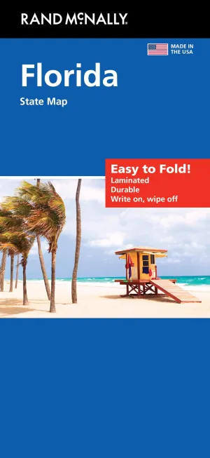 Rand McNally Easy to Fold: Florida State Laminated Map [Map] Rand McNally