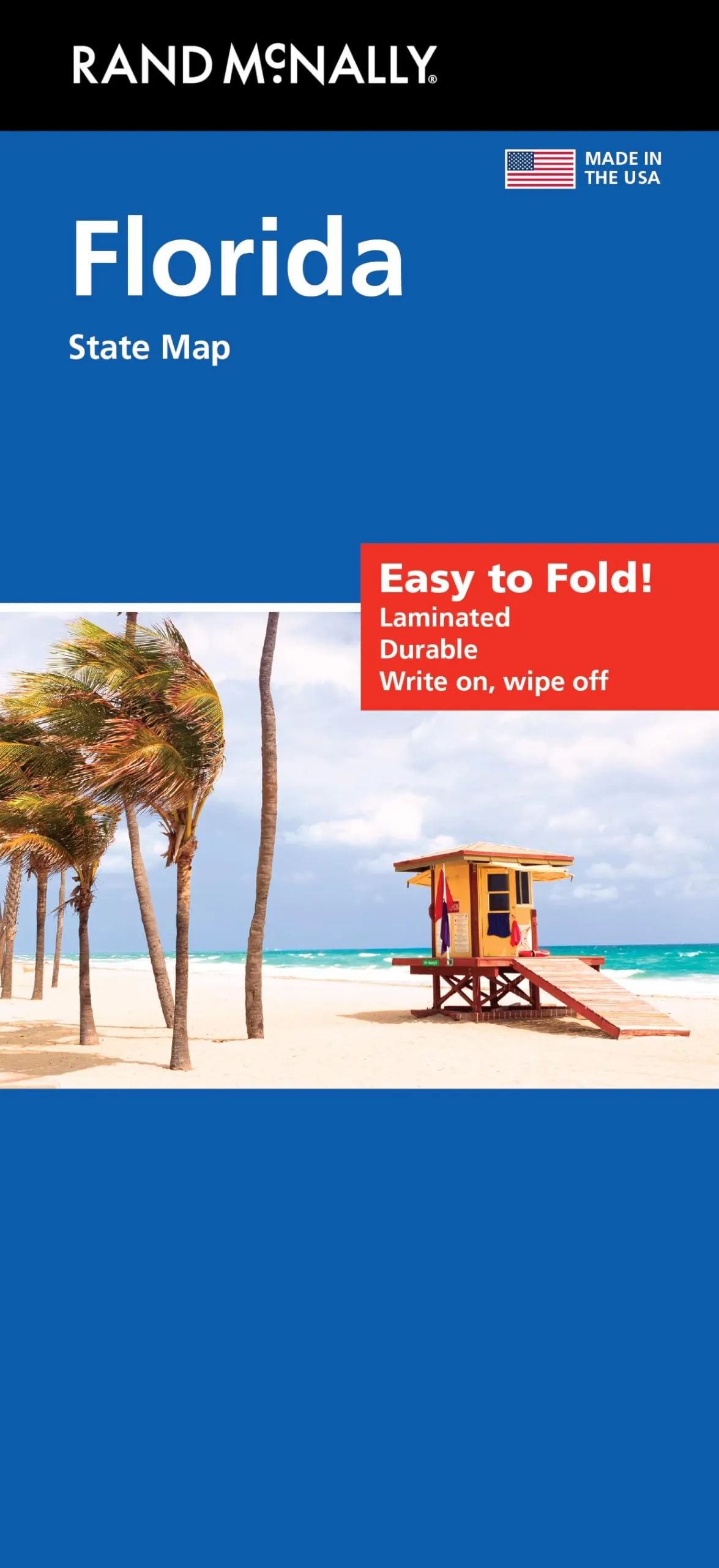 Rand McNally Easy to Fold: Florida State Laminated Map [Map] Rand McNally