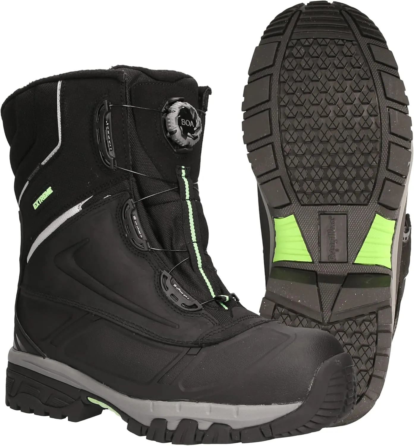 RefrigiWear Extreme Pac Boots, Waterproof Work Boot for Men, -60°F Comfort Rating