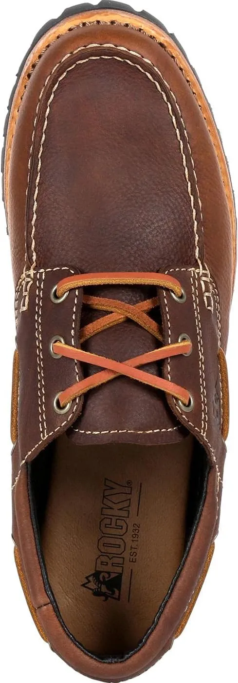 ROCKY Mens Collection 32 Small Batch Slip On Loafers Casual Shoes - Brown