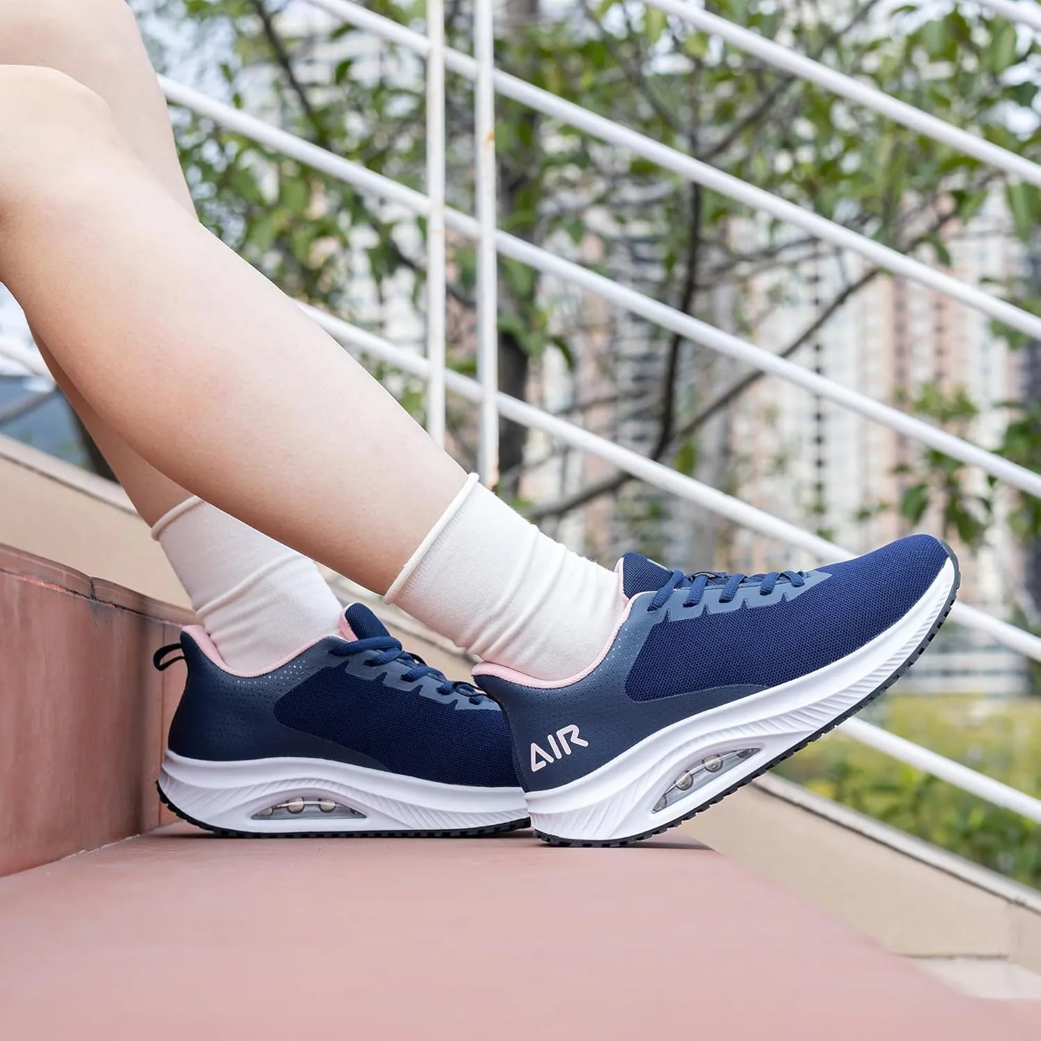RomenSi Womens Arch Support Walking Shoes Orthotic Fashion Sneakers Tennis Shoes for Plantar Fasciitis Pain Relief US 5.5-11