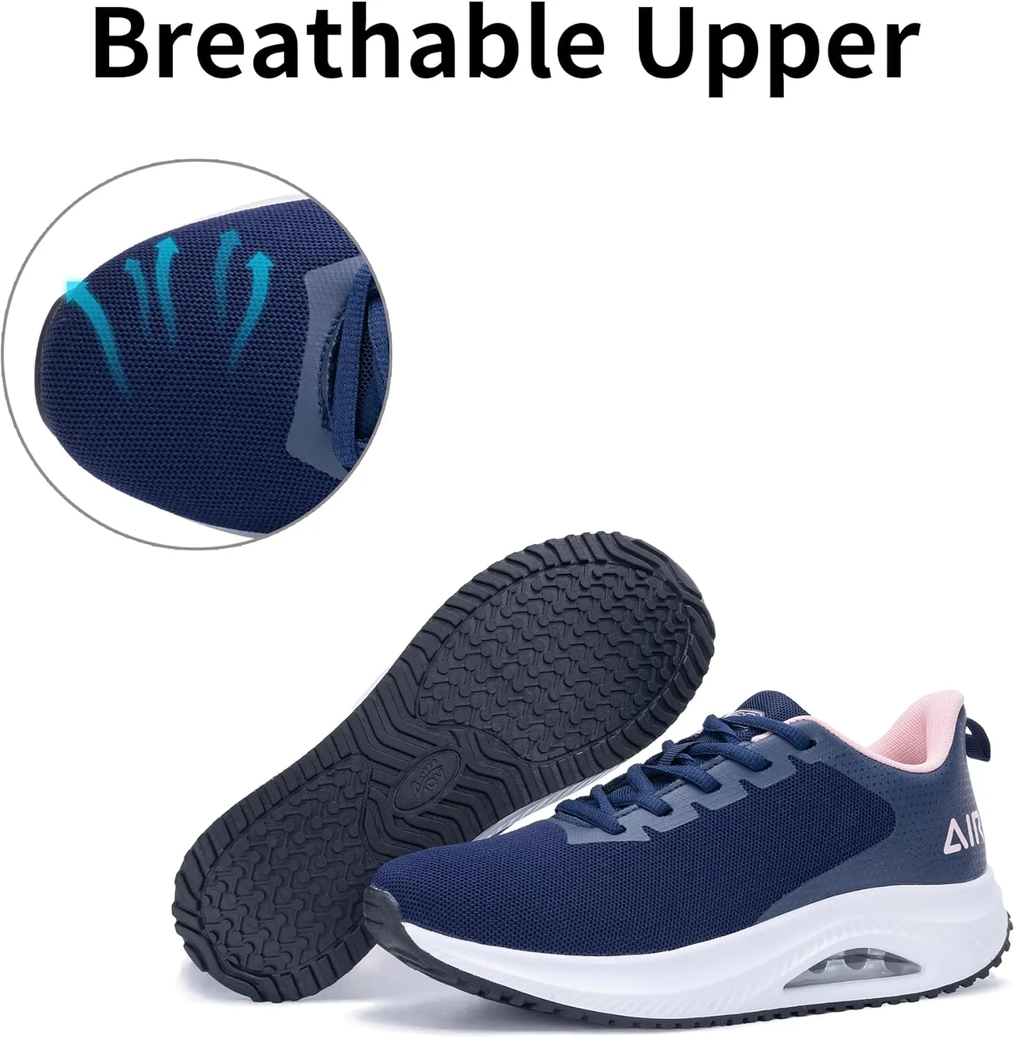 RomenSi Womens Arch Support Walking Shoes Orthotic Fashion Sneakers Tennis Shoes for Plantar Fasciitis Pain Relief US 5.5-11