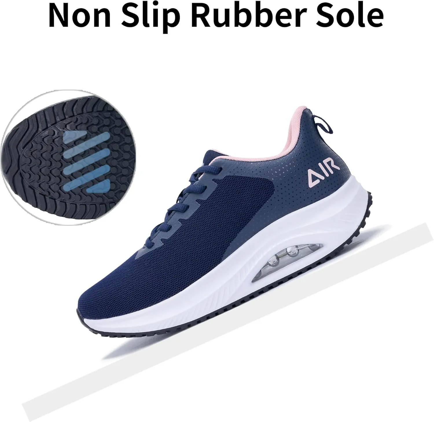 RomenSi Womens Arch Support Walking Shoes Orthotic Fashion Sneakers Tennis Shoes for Plantar Fasciitis Pain Relief US 5.5-11