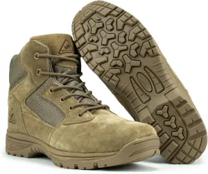 RYNO GEAR Tactical Combat Military Boots with CoolMax Lining, Contrast Stitching and Slip Resistant Sole