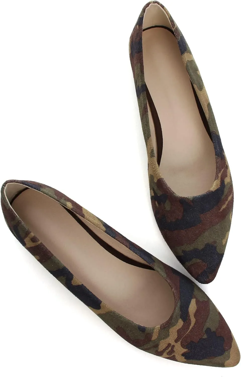 SAILING LU Ballet Flat for Women Candy Color Round Toe Soft Dressy Flats Shoes Wear to Work Slip On Moccasins