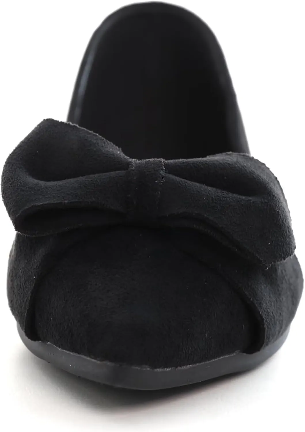 SAILING LU Ballet Flats for Womens Shoes Pointy Toe Cozy Flat Shoes Suede Comfortable Dressy Shoes Wear to Work Slip-on Moccasins