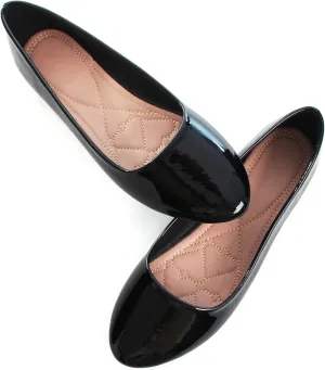 SAILING LU Pointy Toe Shoes Women Ballet Flats Comfort Solid Flat Shoes for Women Work Slip On Moccasins