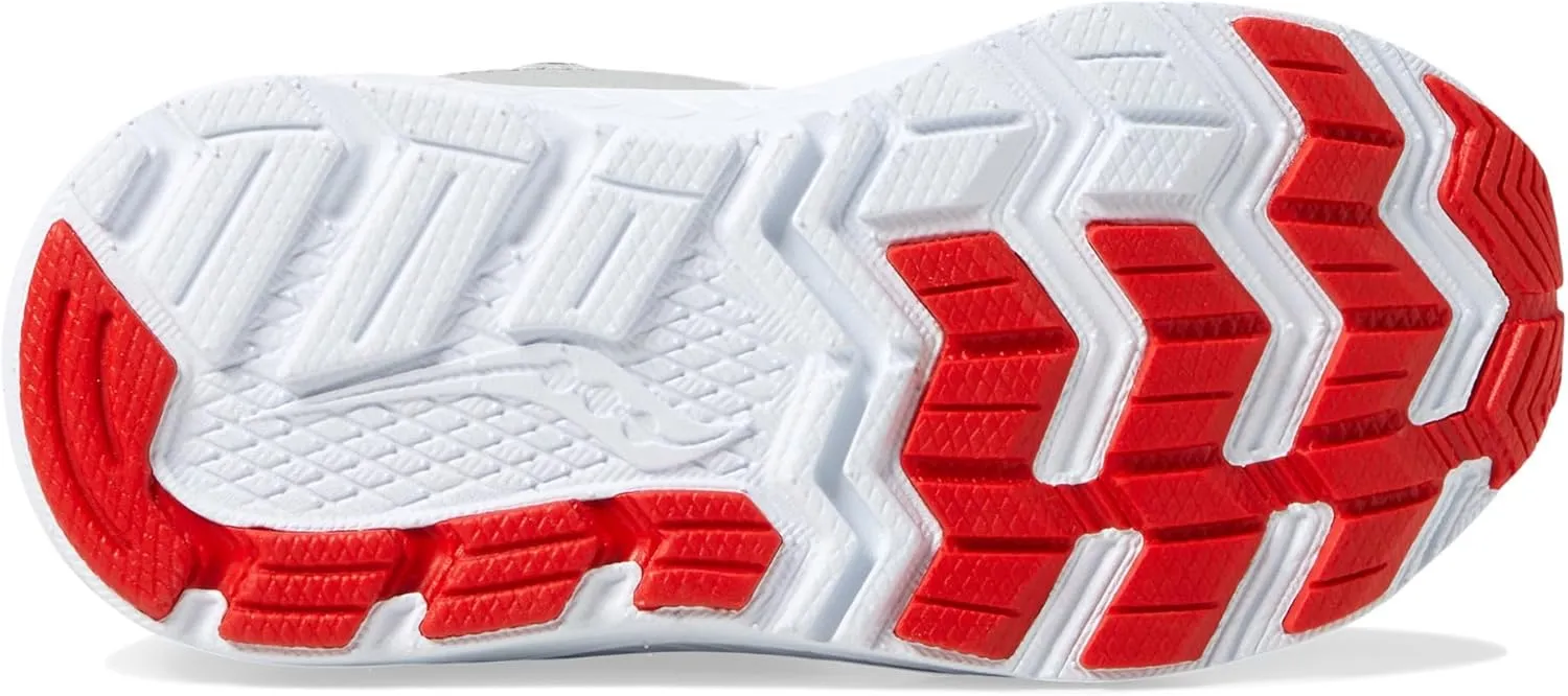 Saucony® Kids Ride 10 Jr Sneakers for Kids – Ideal for Toddlers and Little Kids – Poly Sock Construction – Round Toe