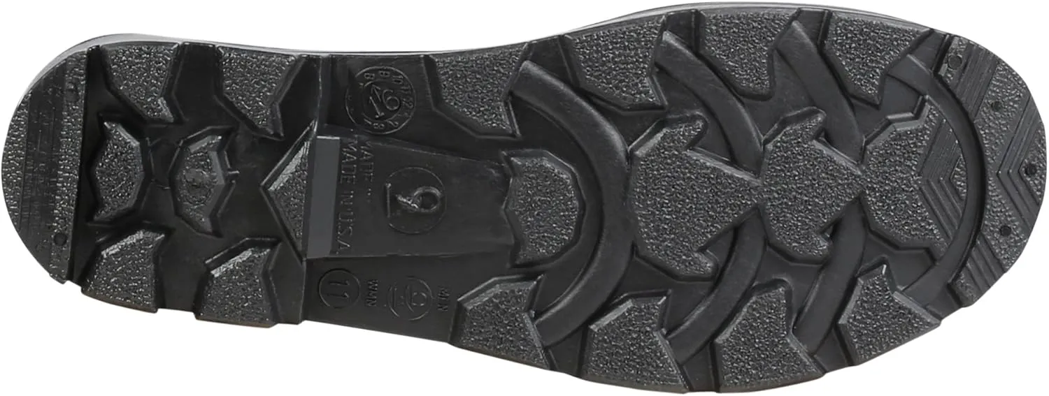 Servus Comfort Technology 14" PVC Steel Toe Men's Work Boots, Black - Steel Toe, 14