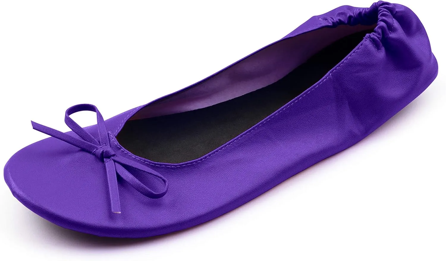 Silky Toes Foldable Flats for Women Purse Ballet Shoes Ballerina Slippers
