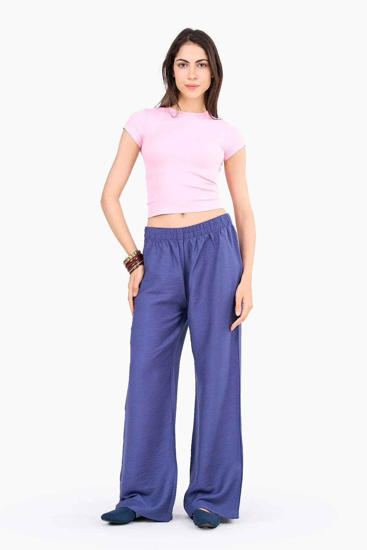 Slim Fit Crew Neck Top