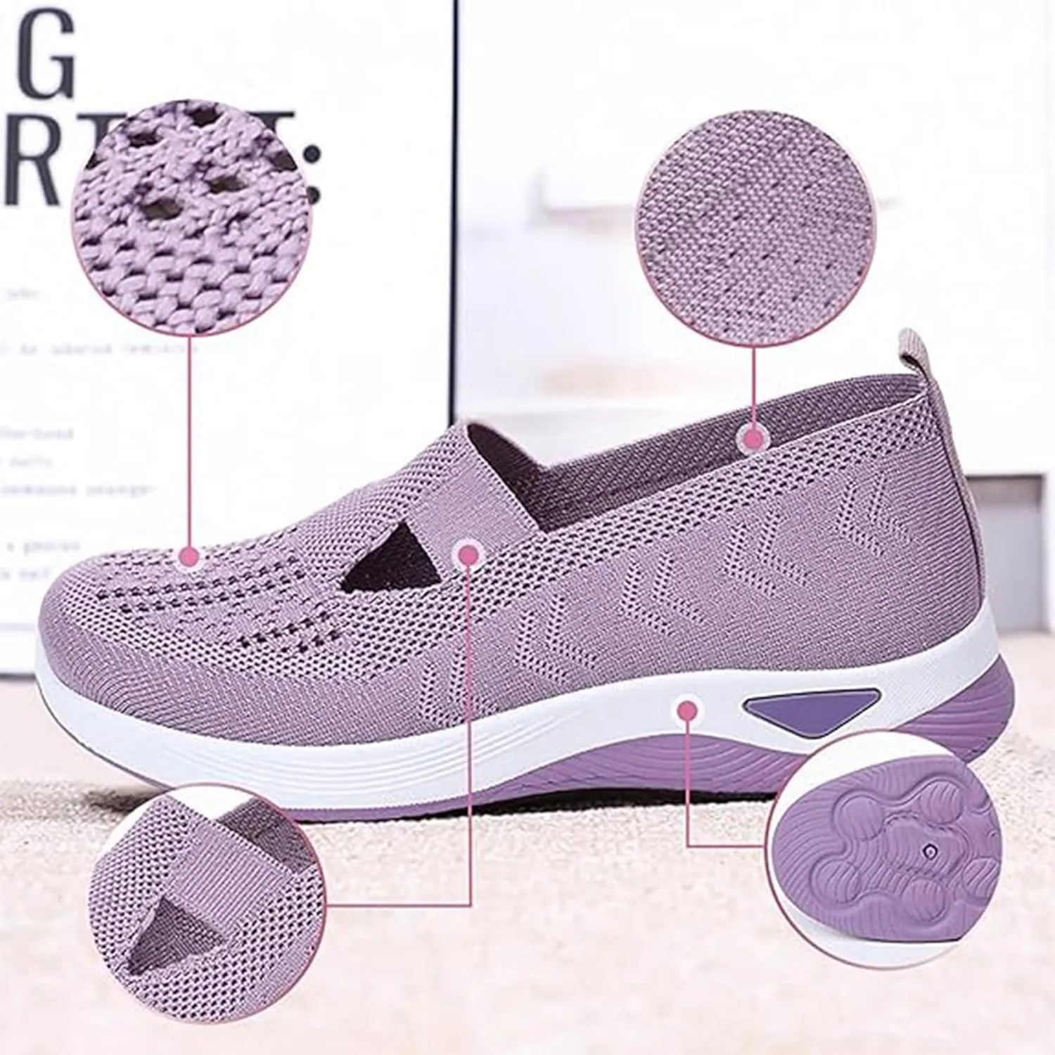 Stanceflex Sneakers Women, Stanceflex Shoes for Women, Orthowalk Womens Shoes, Stance Flex Shoes