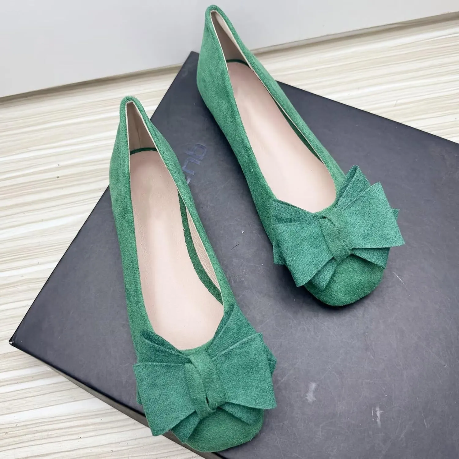 Starry Sky Dress Shoes for Women Comfort Pointed Toe Ballet Flats Portable Travel Shoes