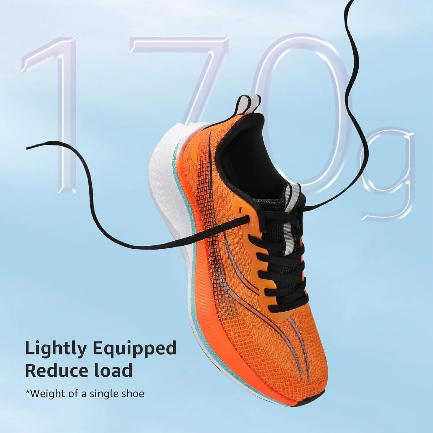STQ Women Carbon Plate Road Running Shoes Ultra Light Cushion Sole