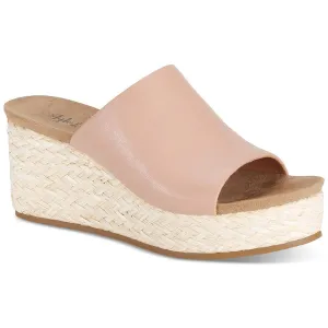 Style & Co. Womens Larissaa Faux Leather Slip On Espadrilles Tan 10 Medium (B,M)