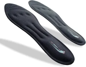 Superior Massaging Gel Shoe Inserts – Comfort & Shock-Absorbing Insoles for Foot Relief, Glycerin-Filled for Men & Women (8.5 US Women's (M Size))