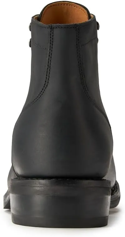 SUREWAY 6" Men's Lace-up Ankle Boots - Cap Toe, Captain Genuine Leather Lace up Chukka Boots for Men,Classic Comfort Oxford Style Footwear